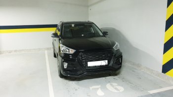 22 499 р. Передний бампер Xmug Hyundai Creta GS рестайлинг (2019-2021) (Неокрашенный)  с доставкой в г. Керчь. Увеличить фотографию 9