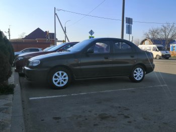 1 969 р. Пороги накладки ATLA 2 Daewoo Lanos T150 рестайлинг, седан (2000-2009) (Неокрашенные)  с доставкой в г. Керчь. Увеличить фотографию 3