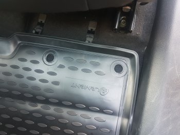 1 999 р. Комплект ковриков в салон (Великобритания) Element 4 шт. (полиуретан) Nissan Qashqai 2 J11 рестайлинг (2017-2022)  с доставкой в г. Керчь. Увеличить фотографию 3