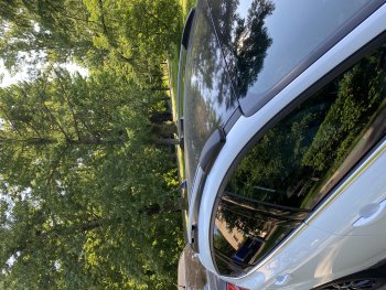 9 249 р. Комплект рейлингов АПС  Ford Focus  3 (2010-2019) хэтчбэк дорестайлинг, хэтчбэк рестайлинг (Черные, без поперечин)  с доставкой в г. Керчь. Увеличить фотографию 5