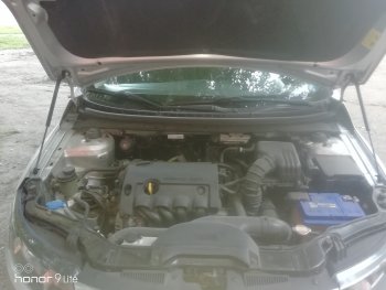 1 699 р. Упоры капота Russtal KIA Cerato 2 TD седан (2008-2013)  с доставкой в г. Керчь. Увеличить фотографию 3