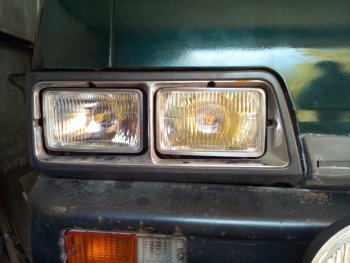 749 р. Дополнительная фара SAT (5 дюймов) KIA Optima 2 MG седан (2005-2010) (Рассеивающая)  с доставкой в г. Керчь. Увеличить фотографию 4
