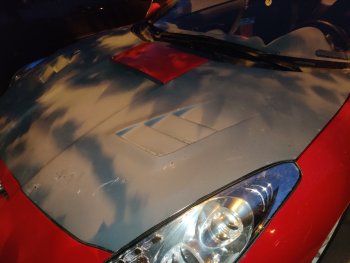 9 399 р. Пластиковый капот TRD Toyota Celica T230 (1999-2006)  с доставкой в г. Керчь. Увеличить фотографию 6
