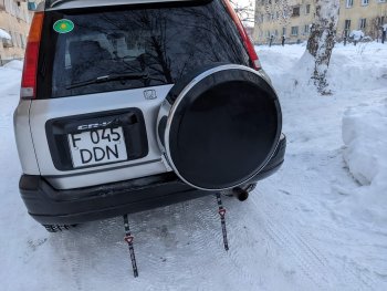 6 499 р. Бокс запасного колеса Ралекс-Тюнинг Porsche Cayenne 958 рестайлинг (2014-2018) (215/65R16, Тарелочка неокрашенная)  с доставкой в г. Керчь. Увеличить фотографию 16