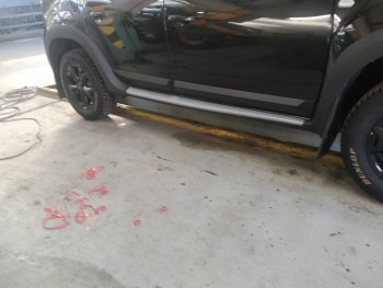 4 649 р. Молдинги дверей Артформ Renault Duster HS рестайлинг (2015-2021)  с доставкой в г. Керчь. Увеличить фотографию 5