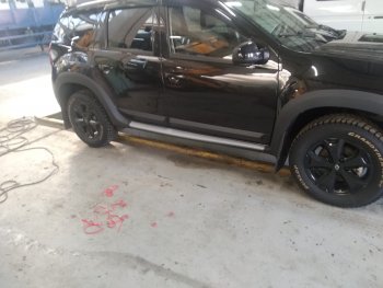 4 649 р. Молдинги дверей Артформ Renault Duster HS рестайлинг (2015-2021)  с доставкой в г. Керчь. Увеличить фотографию 4