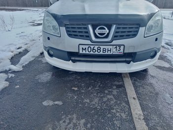 5 799 р. Накладка переднего бампера Городская Легенда Nissan Qashqai 1 дорестайлинг (2007-2010) (Неокрашенная)  с доставкой в г. Керчь. Увеличить фотографию 5