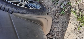 359 р. Универсальные задние брызговики (20х31) Frosch KIA Optima 2 MG седан (2005-2010)  с доставкой в г. Керчь. Увеличить фотографию 16