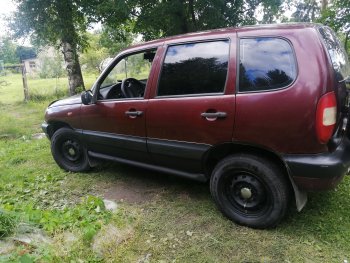 1 199 р. Пороги накладки Autodemic Chevrolet Niva 2123 дорестайлинг (2002-2008) (Текстурная поверхность)  с доставкой в г. Керчь. Увеличить фотографию 7