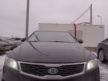799 р. Реснички на фары KURAJ KIA Ceed 1 ED дорестайлинг, хэтчбэк 5 дв. (2006-2010) (Неокрашенные)  с доставкой в г. Керчь. Увеличить фотографию 5