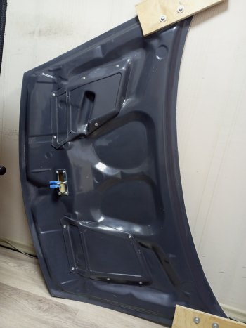27 999 р. Пластиковый капот Mugen Style  Honda Civic  FD (2005-2011) седан дорестайлинг, седан рестайлинг (Неокрашенный)  с доставкой в г. Керчь. Увеличить фотографию 8