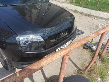 4 599 р. Решётка радиатора DM-Style Renault Duster HS дорестайлинг (2010-2015) (Без сетки, Неокрашенная глянец (под окраску))  с доставкой в г. Керчь. Увеличить фотографию 7
