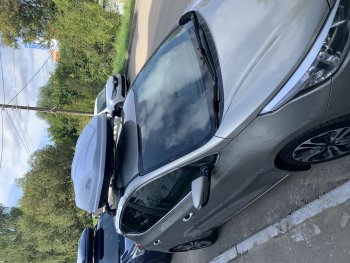 15 589 р. Багажник сборе в штатные места LUX CITY  Hyundai I30  3 PD (2017-2020), KIA Ceed ( 1 ED,  2 JD,  3 CD) (2006-2025), Mazda 3/Axela ( BK,  BL) (2003-2013), Mazda CX-7  ER (2006-2012), Mazda CX-9  TB (2009-2015), Mazda Demio  3 DE (2007-2014) (дуги серебро, 105 см)  с доставкой в г. Керчь. Увеличить фотографию 4