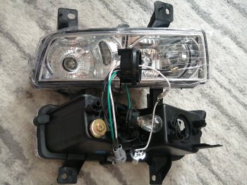 1 179 р. Левая противотуманная фара SAT  Geely Emgrand EC7 (2009-2016) седан дорестайлинг  с доставкой в г. Керчь. Увеличить фотографию 2
