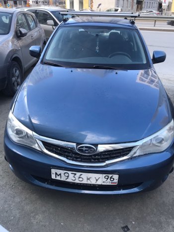 7 549 р. Передний бампер SAT  Subaru Impreza ( GE,  GH) (2007-2012) седан, хэтчбэк (Неокрашенный)  с доставкой в г. Керчь. Увеличить фотографию 2