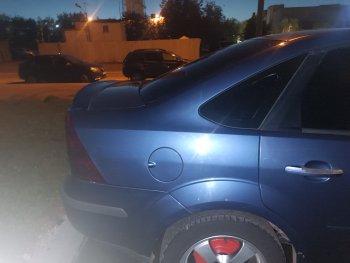 4 699 р. Спойлер Concept Ford Focus 2 седан рестайлинг (2007-2011) (Неокрашенный)  с доставкой в г. Керчь. Увеличить фотографию 9