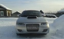 4 799 р. Передний бампер Я - Робот под штатную оптику Лада 2111 универсал (1998-2009) (Неокрашенный)  с доставкой в г. Керчь. Увеличить фотографию 17