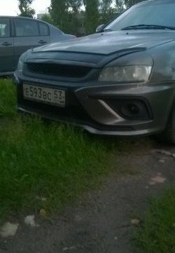 10 999 р. Передний бампер Xmug Лада Приора 2172 хэтчбек дорестайлинг (2008-2014) (Неокрашенный)  с доставкой в г. Керчь. Увеличить фотографию 16
