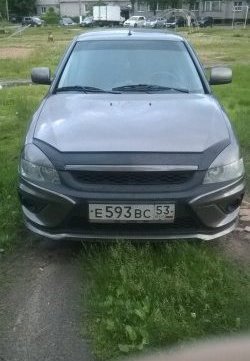 10 999 р. Передний бампер Xmug Лада Приора 2172 хэтчбек дорестайлинг (2008-2014) (Неокрашенный)  с доставкой в г. Керчь. Увеличить фотографию 17