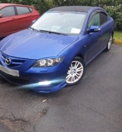 2 599 р. Клыки на передний бампер Style Mazda 3/Axela BK дорестайлинг седан (2003-2006) (Неокрашенные)  с доставкой в г. Керчь. Увеличить фотографию 8