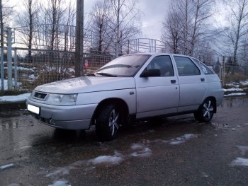 499 р. Пороги накладки Катран Лада 2112 хэтчбек (1999-2008) (Неокрашенные)  с доставкой в г. Керчь. Увеличить фотографию 6