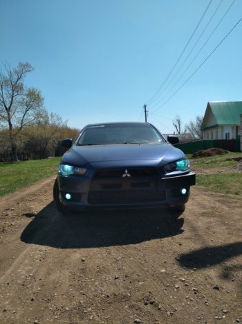 689 р. Центральные воздуховоды Evo на автомобиль Mitsubishi Lancer 10 CY седан рестайлинг (2011-2017)  с доставкой в г. Керчь. Увеличить фотографию 5