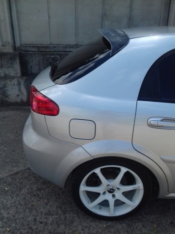2 799 р. Спойлер ATL Chevrolet Lacetti хэтчбек (2002-2013) (Неокрашенный)  с доставкой в г. Керчь. Увеличить фотографию 2