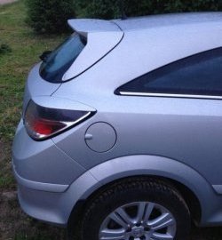 1 299 р. Комплект накладок задних фонарей Global Tuning Opel Astra H GTC хэтчбек 3 дв. дорестайлинг (2004-2006) (Неокрашенные)  с доставкой в г. Керчь. Увеличить фотографию 4