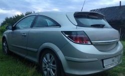 1 299 р. Комплект накладок задних фонарей Global Tuning Opel Astra H GTC хэтчбек 3 дв. дорестайлинг (2004-2006) (Неокрашенные)  с доставкой в г. Керчь. Увеличить фотографию 5