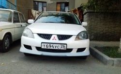 5 499 р. Накладка переднего бампера M-VRS Mitsubishi Lancer 9 CS универсал 1-ый рестайлинг (2003-2005) (Неокрашенная)  с доставкой в г. Керчь. Увеличить фотографию 4