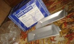 829 р. Комплект заглушек в задний бампер Атака Лада 2123 (Нива Шевроле) дорестайлинг (2002-2008) (Неокрашенная)  с доставкой в г. Керчь. Увеличить фотографию 3