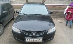 899 р. Реснички на фары RA  Mitsubishi Lancer  9 CS (2003-2009) седан 1-ый рестайлинг, универсал 1-ый рестайлинг, седан 2-ой рестайлинг, универсал 2-ой рестайлинг (Неокрашенные)  с доставкой в г. Керчь. Увеличить фотографию 4