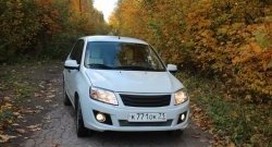 2 599 р. Решётка радиатора Ривьера  Лада Гранта  2190 (2011-2017) седан дорестайлинг (Неокрашенная)  с доставкой в г. Керчь. Увеличить фотографию 20