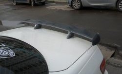 3 099 р. Низкий универсальный спойлер Кураж Mercedes-Benz SL class R230 (2009-2013) (Без места под стоп сигнал, Неокрашенный)  с доставкой в г. Керчь. Увеличить фотографию 8