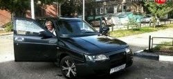 4 799 р. Передний бампер Я - Робот под штатную оптику Лада 2111 универсал (1998-2009) (Неокрашенный)  с доставкой в г. Керчь. Увеличить фотографию 13