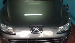 1 149 р. Реснички на фары RA  Peugeot 407 ( седан,  универсал) (2004-2011) (Неокрашенные)  с доставкой в г. Керчь. Увеличить фотографию 3