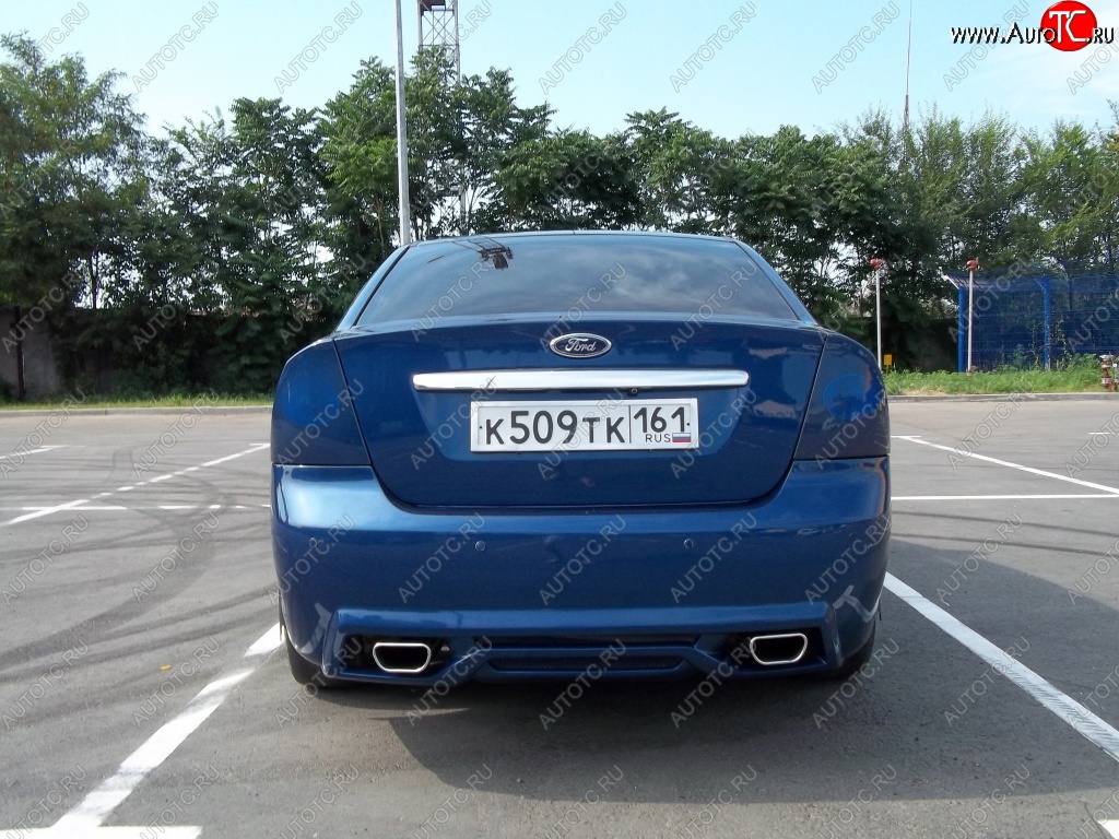 17 999 р. Задний бампер M-VRS Ford Focus 2  седан дорестайлинг (2004-2008) (Неокрашенный)  с доставкой в г. Керчь