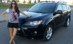 2 849 р. Накладка переднего бампера Sport Mitsubishi Outlander XL (CW)  дорестайлинг (2005-2009) (Неокрашенная)  с доставкой в г. Керчь. Увеличить фотографию 10