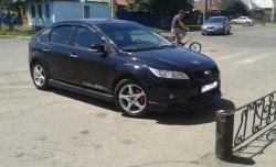 2 679 р. Пороги накладки Снайпер Ford Focus 2 хэтчбэк 3 дв. рестайлинг (2007-2011) (Неокрашенные)  с доставкой в г. Керчь. Увеличить фотографию 2
