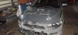 4 749 р. Накладка переднего бампера Mitsubishi global-Tuning Mitsubishi Lancer 10 CY седан рестайлинг (2011-2017) (Неокрашенная)  с доставкой в г. Керчь. Увеличить фотографию 6