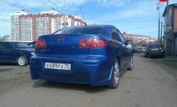 5 349 р. Задний бампер Mazda Speed Mazda 3/Axela BK дорестайлинг седан (2003-2006) (Неокрашенный)  с доставкой в г. Керчь. Увеличить фотографию 6