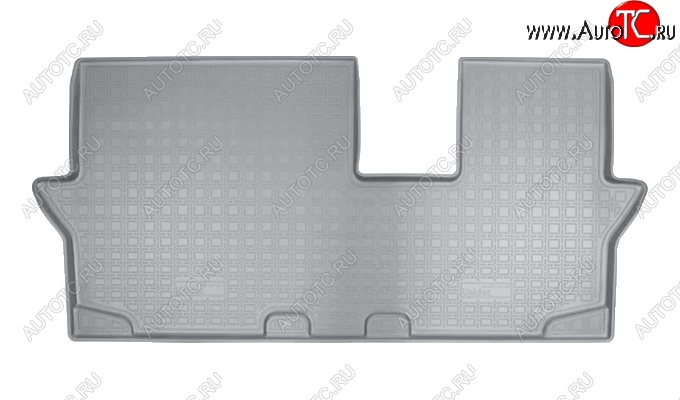 1 799 р. Коврик салонный Noplast (3-ий ряд)  GAC GS8 (2016-2023) (Серый)  с доставкой в г. Керчь