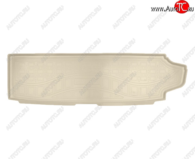 1 549 р. Коврик в багажник Norplast (разложенный 3 ряд)  GAC GS8 (2016-2023) (Бежевый)  с доставкой в г. Керчь