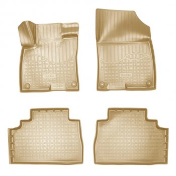 Коврики салона Norplast Unidec GAC GS5 (2018-2025) (Бежевый)