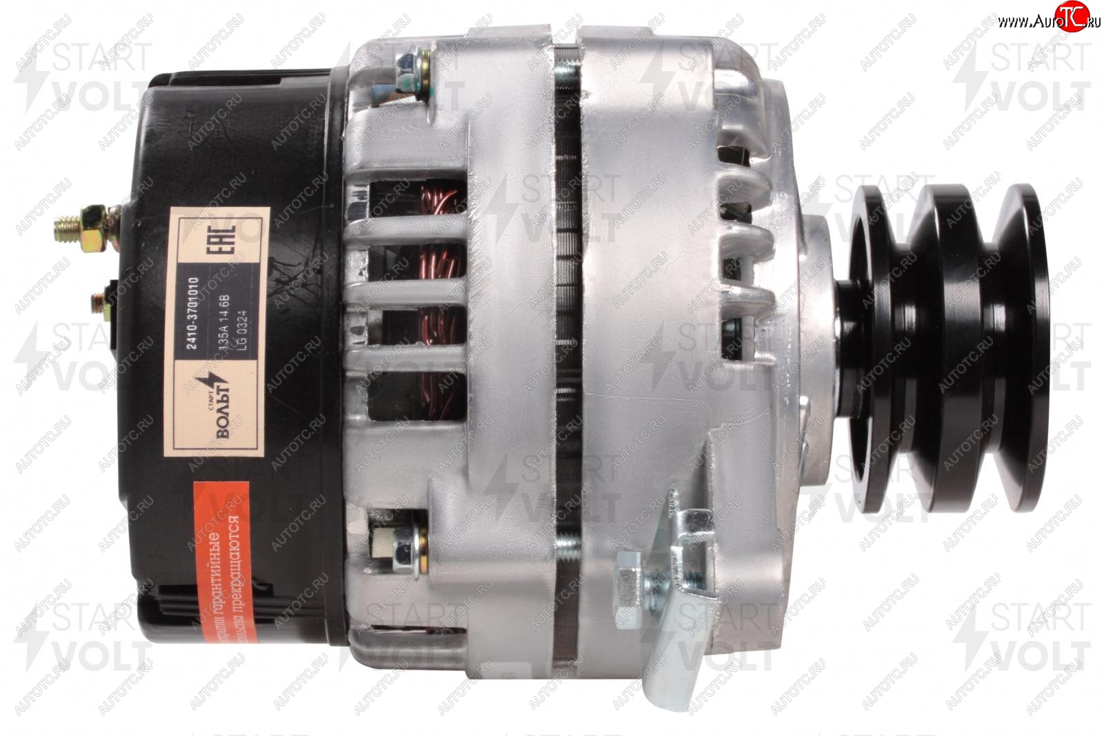 4 999 р. Генератор (135A / 14В) (2.3/2.5) START VOLT ГАЗ 3102 Волга (1981-2008)  с доставкой в г. Керчь