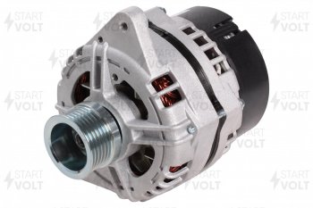 4 899 р. Генератор (105A / 14В / поликлиновой ремень) (ДВС 4216) START VOLT ГАЗ 3102 Волга (1981-2008)  с доставкой в г. Керчь. Увеличить фотографию 4
