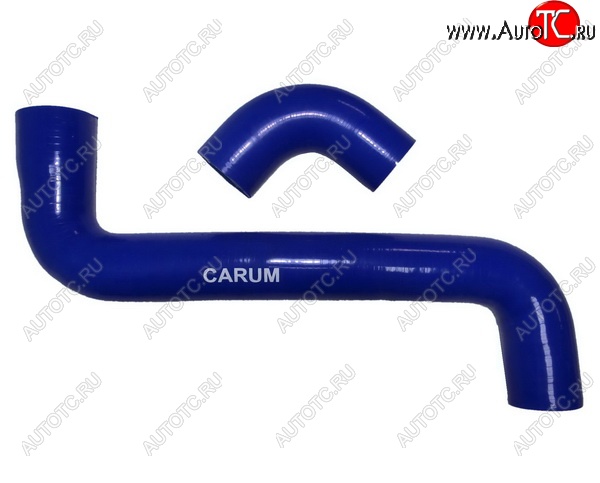 1 299 р. Патрубки радиатора (Cummins ISF 3.8 Е-3 силикон) CARUM  ГАЗ Валдай  (3310) (2004-2016) (комплект 2 шт.)  с доставкой в г. Керчь