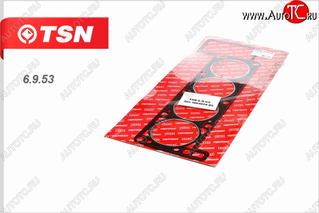 191 р. Прокладка ГБЦ с герметиком (дв. ЗМЗ 405 409) TSN ГАЗ Баргузин 2217 автобус дорестайлинг (1998-2002)  с доставкой в г. Керчь
