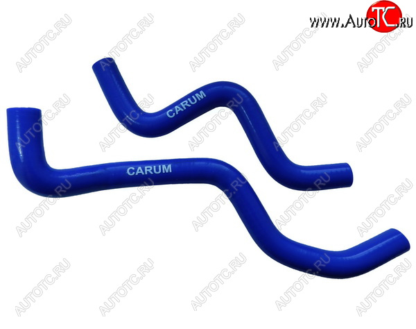 1 029 р. Патрубки радиатора печки (отв/подвод силикон) CARUM  ГАЗ ГАЗель  2705,Бизнес (2010-2025) 2-ой рестайлинг цельнометаллический фургон (комплект 2 шт.)  с доставкой в г. Керчь