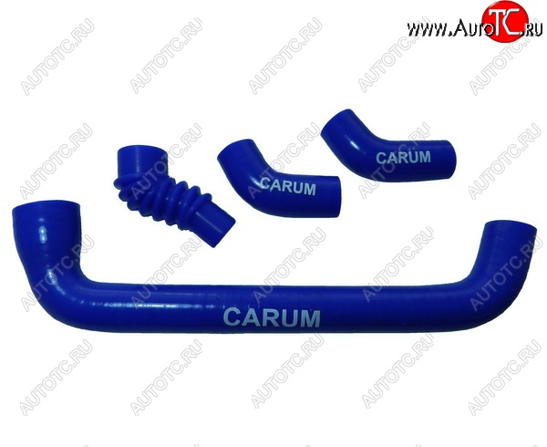569 р. Патрубки РХХ (дв.ЗМЗ-406 силикон) CARUM  ГАЗ Баргузин  2217 автобус - Соболь ( 2217 автобус,  2752,  2310,  2217 Бизнес автобус,  2752,Бизнес,  2310,Бизнес) (комплект 4 шт.)  с доставкой в г. Керчь